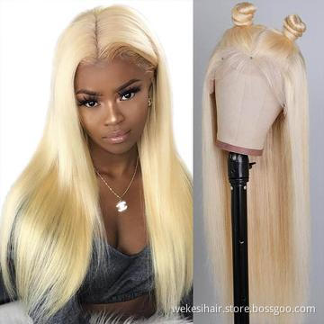 Factory Wholesale 150 Density Brazilian Human Hair Lace Front Wig,Grade 10A HD Laces Wigs,Cheap Lace Front Wigs With Baby Hair